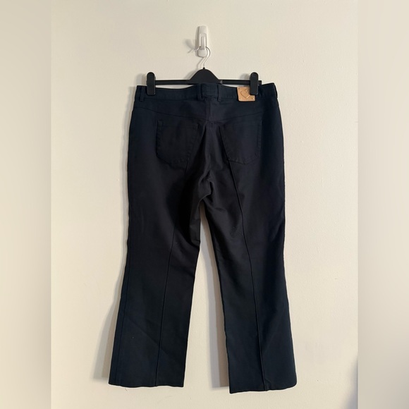 ESCADA High-Waist Straight Leg Denim Jeans with Piping Size 44 EU / XL - Picture 6 of 11